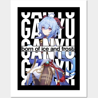 GANYU: born of ice and frost Genshin Impact Posters and Art